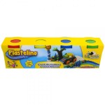 PLASTELINO Plastelino – Pasta de modelat Starter (4 culori)