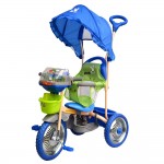 DHS Baby TRICICLETA DHS MERRY RIDE 107A-2-Albastru
