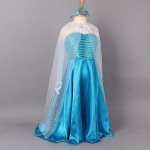 CLD87-4 Costum tematic printesa Elsa (Frozen)