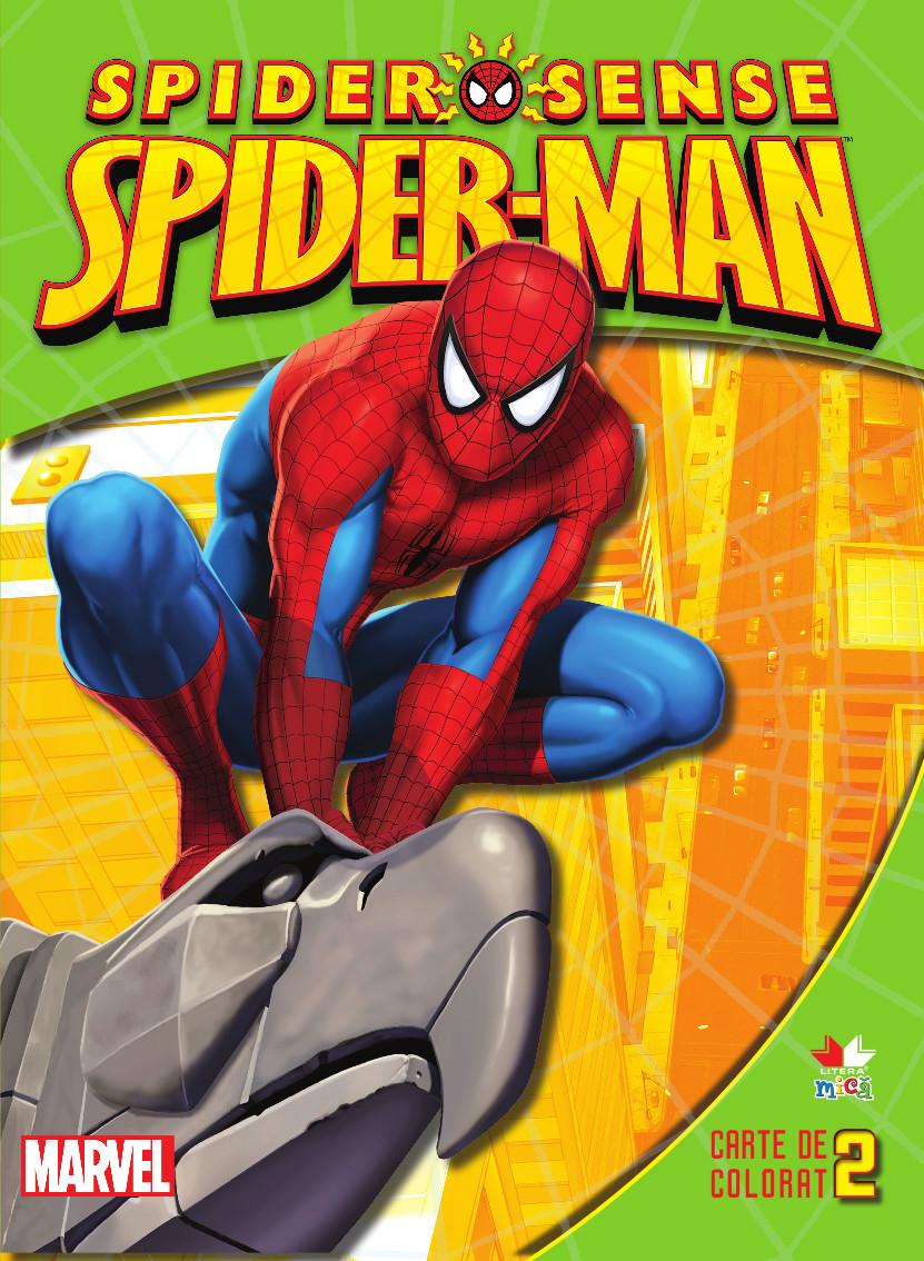Litera Spider-Man. Carte de colorat 2