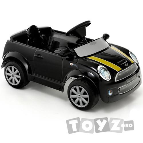 Toys Toys Masinuta cu pedale Mini Cooper S neagra
