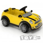 Toys Toys Masinuta cu pedale Mini Cooper S galbena