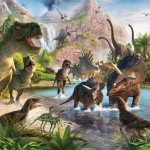 Walltastic Fototapet Lumea Dinozaurilor (Dinosaur Land)