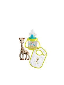 Vulli Vulli – Set cadou Sophie la Girafe cana anti-curgere si baveta