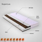 Super lux Super Lux Saltea cocos 120x60x11,5 cm
