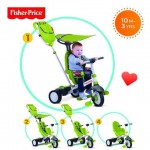 Fisher-Price Tricicleta 3 in 1 Charisma Verde